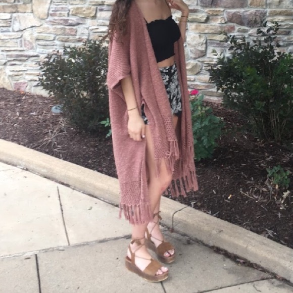 Blanket Shaw Sweater Shrug - Picture 2 of 6